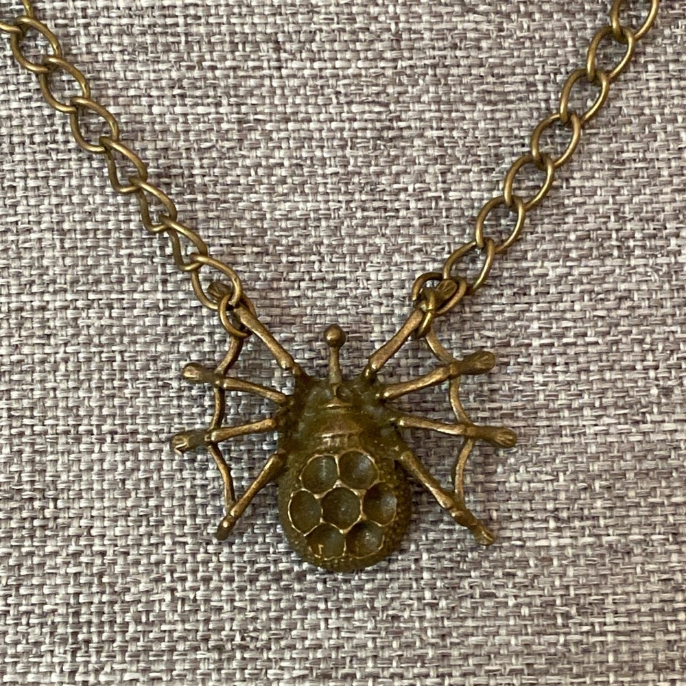 Spider Necklace